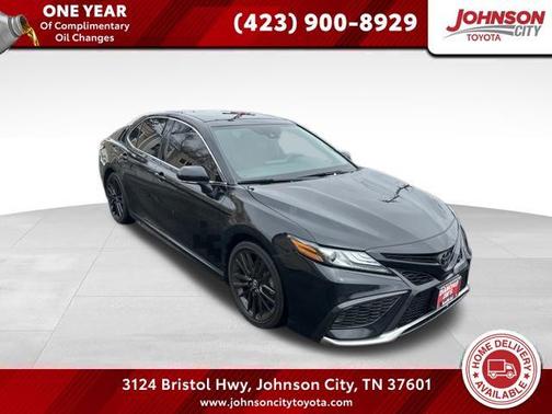 Midnight Black Metallic 2024 Toyota Camry XSE