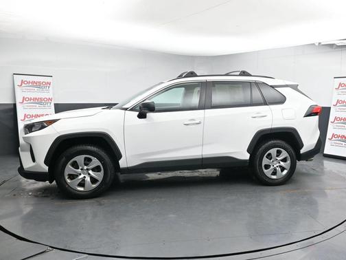 Super White 2021 Toyota RAV4 LE