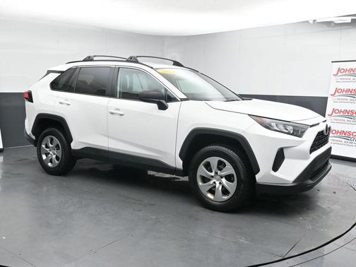 Super White 2021 Toyota RAV4 LE