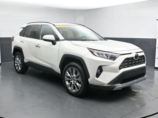 Blizzard Pearl 2020 Toyota RAV4 Limited