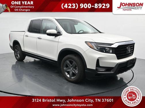 Platinum White Pearl 2023 Honda Ridgeline RTL-E
