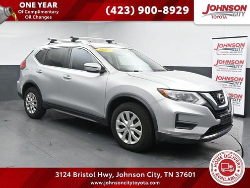 Brilliant Silver 2017 Nissan Rogue S