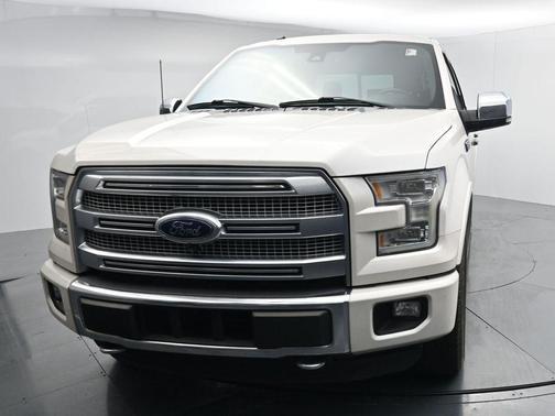 White Platinum 2016 Ford F-150 Platinum
