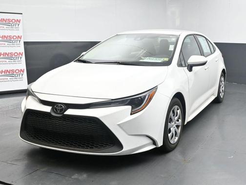 White 2022 Toyota Corolla LE