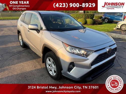 Silver Sky Metallic 2021 Toyota RAV4 XLE