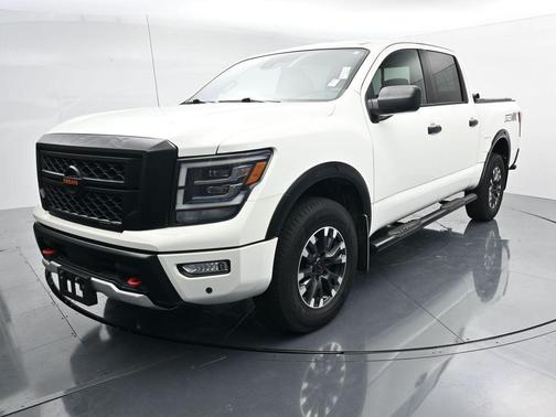 Glacier White 2021 Nissan Titan PRO-4X