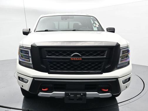 Glacier White 2021 Nissan Titan PRO-4X