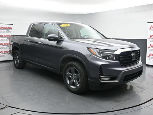 Modern Steel Metallic 2023 Honda Ridgeline RTL-E