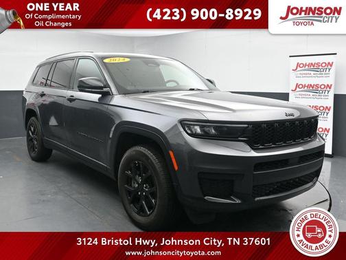 Baltic Gray Metallic Clearcoat 2024 Jeep Grand Cherokee L Altitude