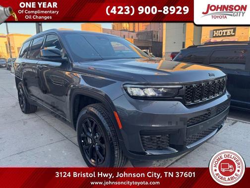 Baltic Gray Metallic Clearcoat 2024 Jeep Grand Cherokee L Altitude