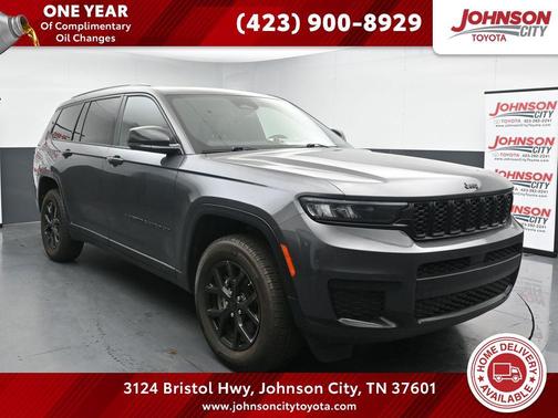 Baltic Gray Metallic Clearcoat 2024 Jeep Grand Cherokee L Altitude