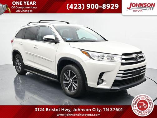 Blizzard Pearl 2019 Toyota Highlander XLE