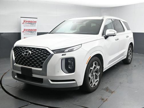Hyper White 2021 Hyundai PALISADE Calligraphy