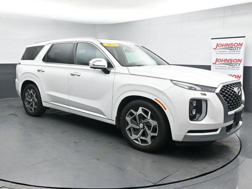 Hyper White 2021 Hyundai PALISADE Calligraphy