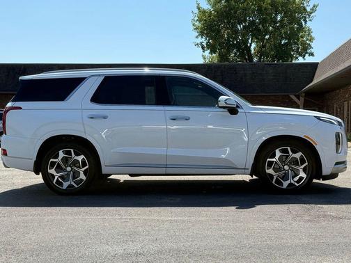 Hyper White 2021 Hyundai PALISADE Calligraphy