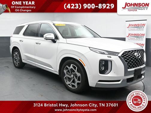 Hyper White 2021 Hyundai PALISADE Calligraphy