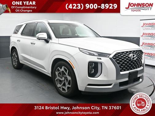 Hyper White 2021 Hyundai PALISADE Calligraphy
