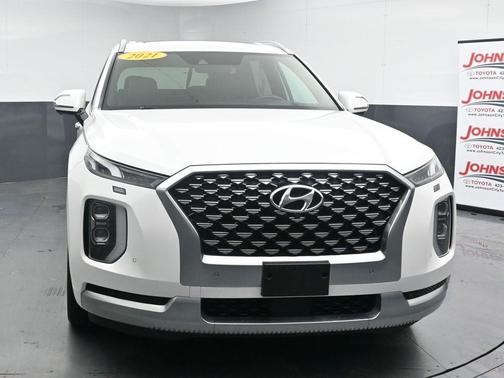 Hyper White 2021 Hyundai PALISADE Calligraphy