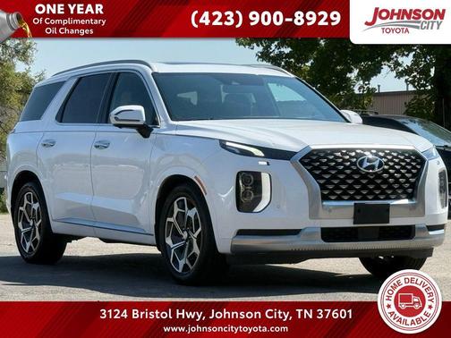 Hyper White 2021 Hyundai PALISADE Calligraphy
