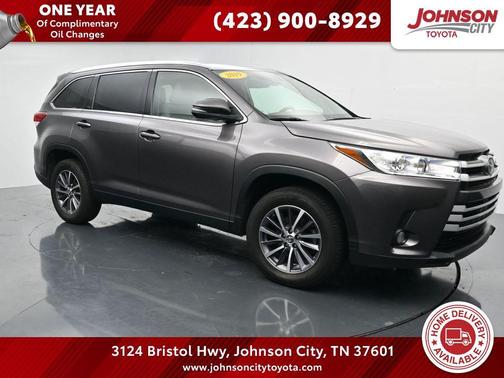 Predawn Gray Mica 2019 Toyota Highlander XLE