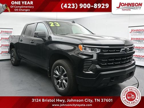 Black 2023 Chevrolet Silverado 1500 RST