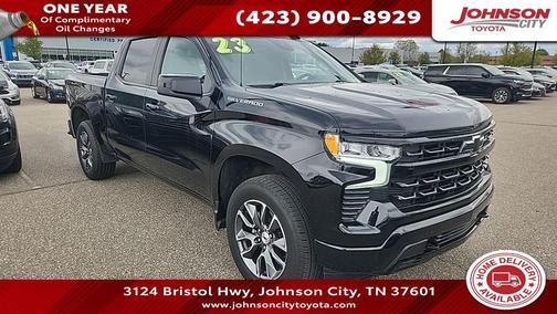Black 2023 Chevrolet Silverado 1500 RST