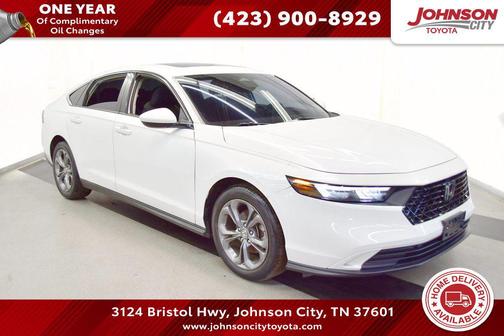 Platinum White Pearl 2023 Honda Accord EX
