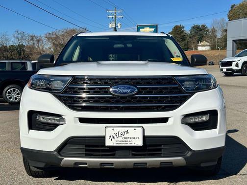 Oxford White 2024 Ford Explorer XLT