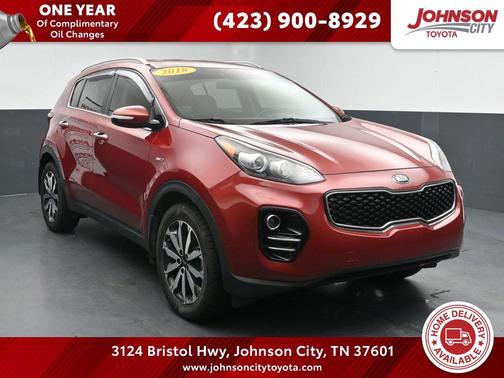 Hyper Red 2018 Kia Sportage EX