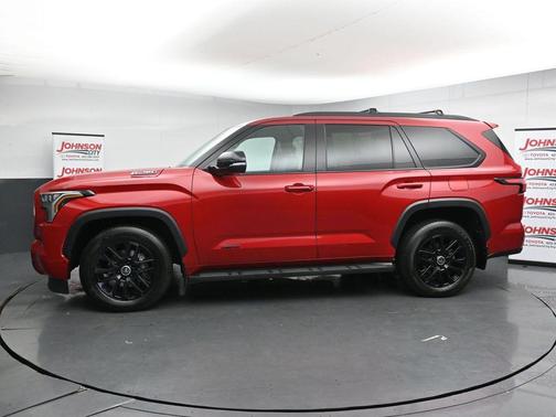 Supersonic Red 2024 Toyota Sequoia Limited