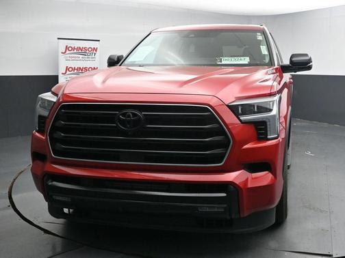 Supersonic Red 2024 Toyota Sequoia Limited
