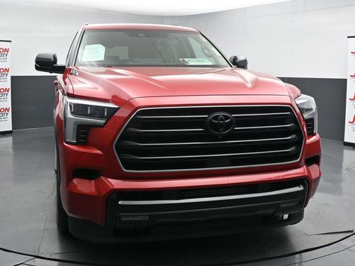 Supersonic Red 2024 Toyota Sequoia Limited
