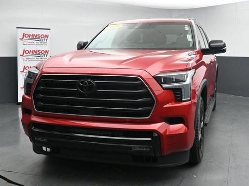 Supersonic Red 2024 Toyota Sequoia Limited