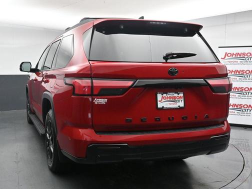 Supersonic Red 2024 Toyota Sequoia Limited