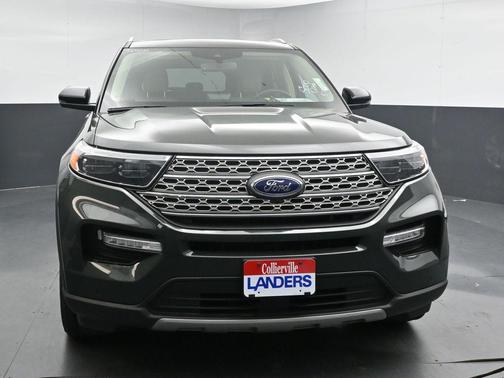 Forged Green Metallic 2023 Ford Explorer Limited