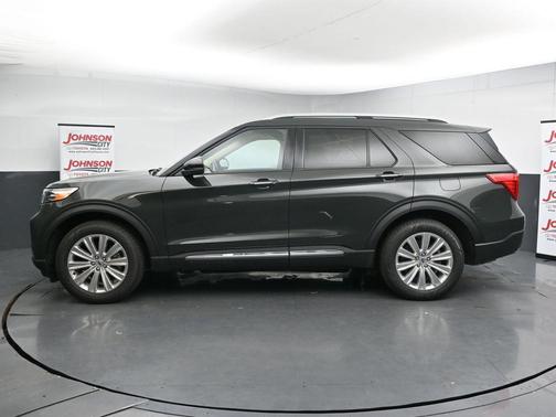 Forged Green Metallic 2023 Ford Explorer Limited