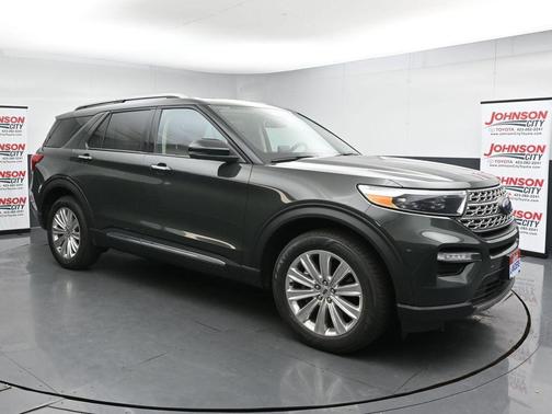 Forged Green Metallic 2023 Ford Explorer Limited