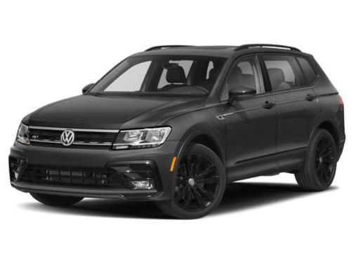 Silver Metallic 2021 Volkswagen Tiguan 2.0T SE R-Line Black