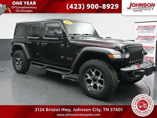 Black Clearcoat 2021 Jeep Wrangler Unlimited Rubicon