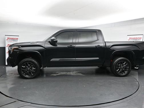 Midnight Black 2025 Toyota Tundra Hybrid Platinum