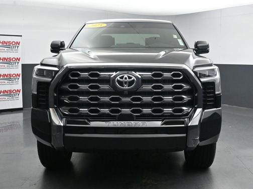 Midnight Black 2025 Toyota Tundra Hybrid Platinum