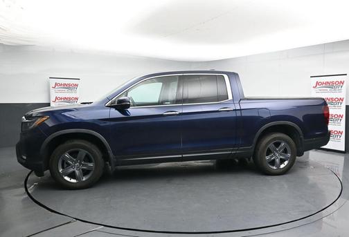 Obsidian Blue Pearl 2022 Honda Ridgeline RTL-E