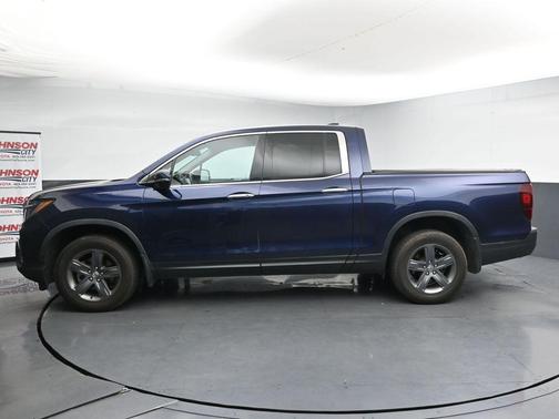Obsidian Blue Pearl 2022 Honda Ridgeline RTL-E