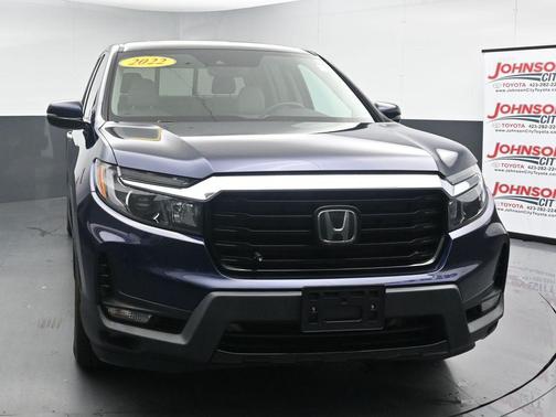 Obsidian Blue Pearl 2022 Honda Ridgeline RTL-E