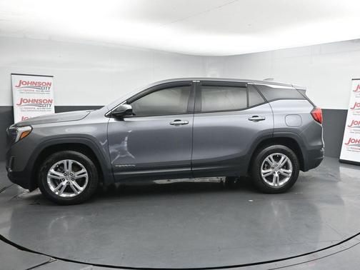 Satin Steel Metallic 2018 GMC Terrain SLE