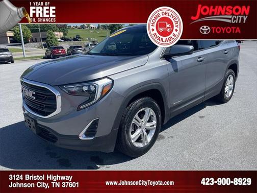Satin Steel Metallic 2018 GMC Terrain SLE