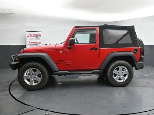 Flame Red Clearcoat 2014 Jeep Wrangler Sport