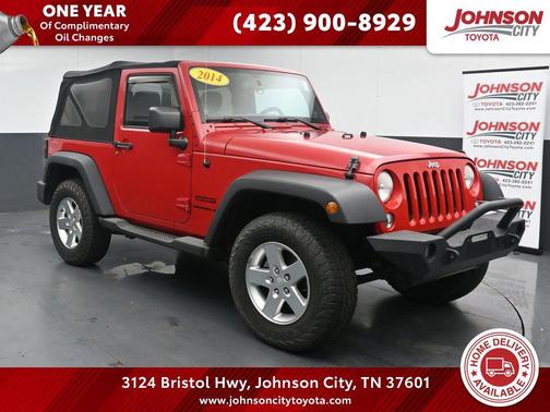 Flame Red Clearcoat 2014 Jeep Wrangler Sport