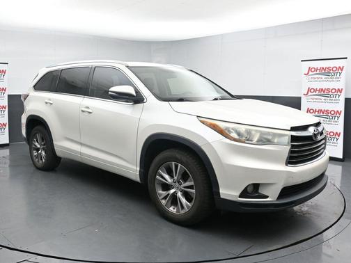 Blizzard Pearl 2015 Toyota Highlander XLE