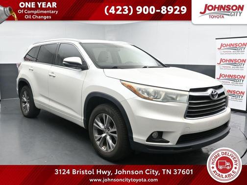 Blizzard Pearl 2015 Toyota Highlander XLE